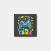 Op naar de 2e klas terug naar school gamer post-it® notes (Voorkant)