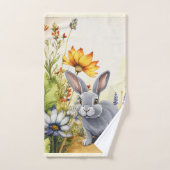 OP NAAR DE BUNNY TRAIL BAD HANDDOEK (Handdoek)