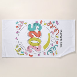 Op naar de fun 2025 strandlaken