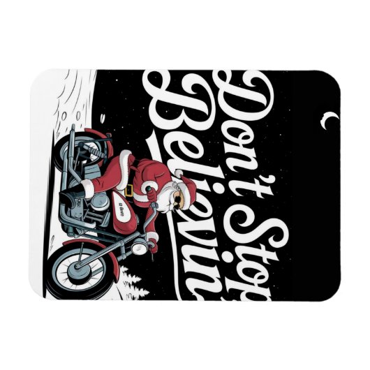 Op naar de kerstmagneet. magneet (Horizontaal)