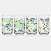 Op naar de races Drink brillen Blikvorm Glas (Rechts)