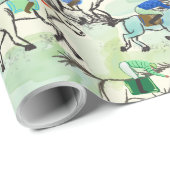 Op naar de Races Gift Wrap Cadeaupapier (Rol Hoek)