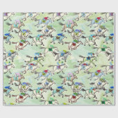 Op naar de Races Gift Wrap Cadeaupapier (Vlak)