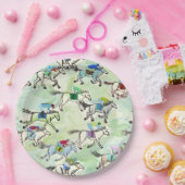 Op naar de Races Paper Borden Papieren Bordje (Feest)