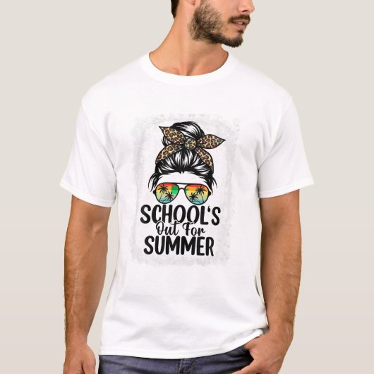 Op naar de zomer afgelopen dag t-shirt (Voorkant)