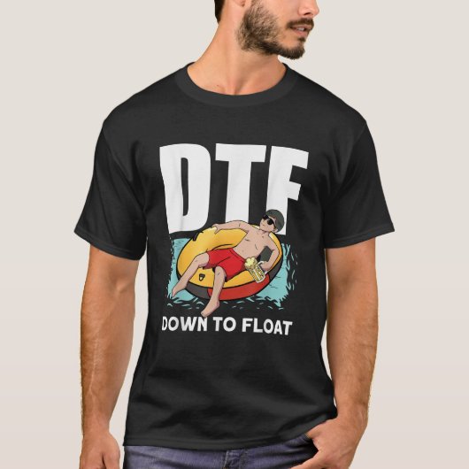Op naar Float River Floating T-shirt (Voorkant)