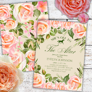 Op naar het Altar Derby Floral Vrijgezellenfeest Kaart