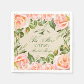 Op naar het Altar Derby Vrijgezellenfeest Servet (Voorkant)