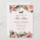 Op naar het Altar Kentucky Derby Vrijgezellenfeest Kaart (Voorkant)