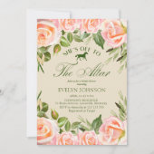 Op naar het Altar Kentucky Derby Vrijgezellenfeest Kaart (Voorkant)