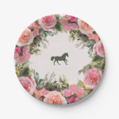 Op naar het Altar Kentucky Derby Vrijgezellenfeest Papieren Bordje (Voorkant)