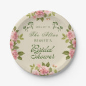 Op naar het Derby Floral Vrijgezellenfeest Papieren Bordje (Voorkant)
