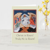 Op naar het Hades Pascha Wenskaart Kaart (Gele Bloem)