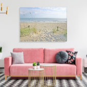 Op naar het strand canvas afdruk (Insitu (Woonkamer))