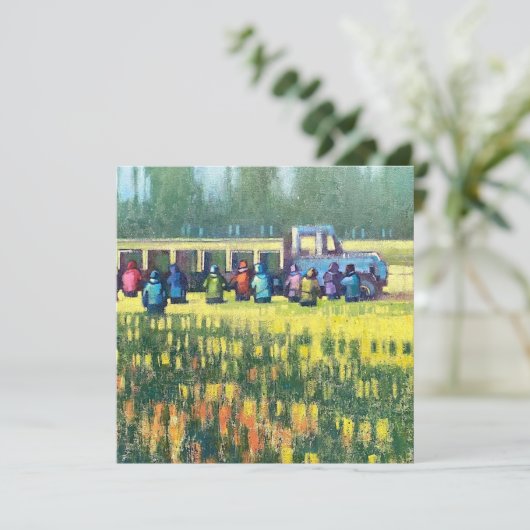 Op naar huis, 2022 bedankkaart (Staand voorkant)