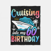 Op naar mijn 60ste verjaardag, 60 jaar fleece deken (Voorkant)