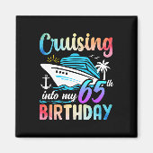 Op naar mijn 65ste verjaardag, 65 jaar magneet (Voorkant)