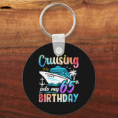 Op naar mijn 65ste verjaardag, 65 jaar sleutelhanger (Voorkant)
