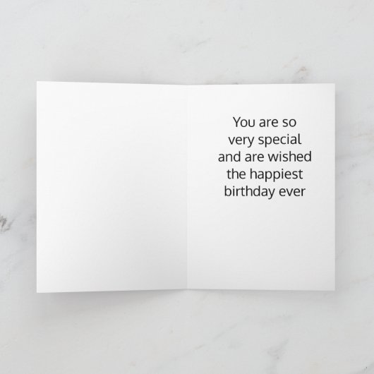 OP NAAR MIJN "SPECIALE NICHTJE" OP JE VERJAARDAG!  KAART (Binnen)