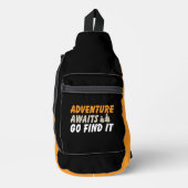 Op naar nieuwe avonturen sling bag (Voorkant)