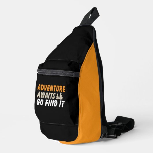 Op naar nieuwe avonturen sling bag (Rechterhoek)