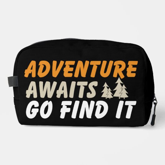 Op naar nieuwe avonturen toilettasje (Voorkant)