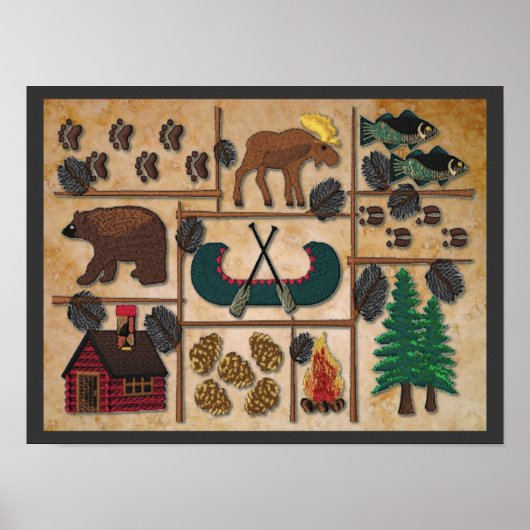 Op North Cabin Fever Poster (Voorkant)