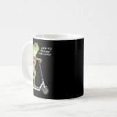 Op om de Heer te prijzen Funny Frog Christelijke M Koffiemok (Voorkant links)