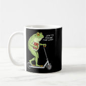 Op om de Heer te prijzen Funny Frog Christelijke M Koffiemok (Links)