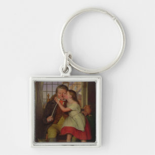 Op oma's knie sleutelhanger