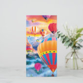 Op, omhoog en weg kaart (Staand voorkant)