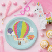 Op, omhoog en weg papieren bordje (Feest)