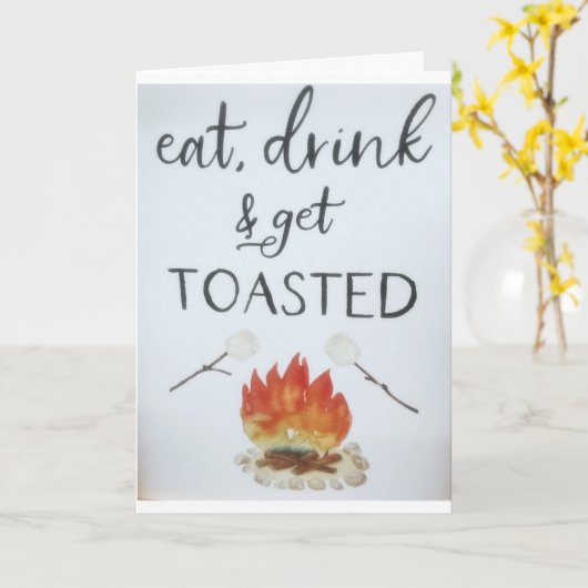 OP ONS BRUILOFT JUBILEUM LATEN WE ONS VIEREN KAART (Gele Bloem)