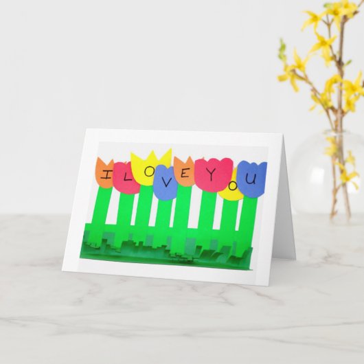 OP ***ONS JUBILEUM*** DOE WAT "JE" GELUKKIG MAAKT KAART (Gele Bloem)