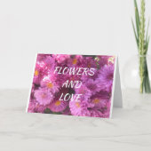 OP *ONS JUBILEUM* EEN BEETJE LOVIN' KAART (Voorkant)