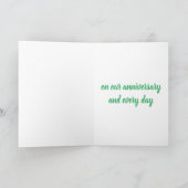 OP ONS *JUBILEUM* & *ELKE DAG* DE LIEFDE VIEREN KAART (Binnen)