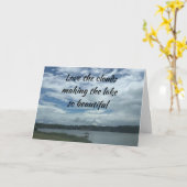 OP *ONS JUBILEUM* EN OP UW "SCHOONHEID" KAART (Gele Bloem)