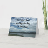 OP *ONS JUBILEUM* EN OP UW "SCHOONHEID" KAART (Voorkant)