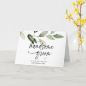 Op onze huwelijksdag van de vrouw kaart (Gele Bloem)