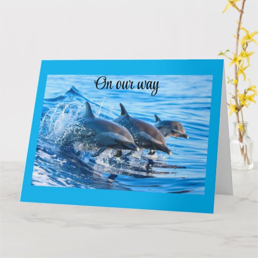 OP ONZE MANIER EN KLAAR OM TE ZEGGEN *HAPPY BIRTHD KAART (Gele Bloem)