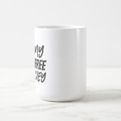 Op onze schuldenvrije reis koffiemok (Center)