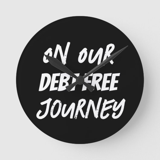 Op onze schuldenvrije reis ronde klok (Voorkant)