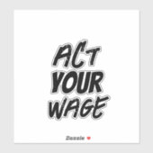 Op onze schuldenvrije reis sticker (Vel)