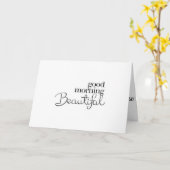 OP "ONZE TROUWDAG" BRUID TOT BRUIDEGOM / BRUIDEGOM KAART (Gele Bloem)