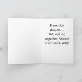 OP ONZE TROUWDAG - DE WEG DIE WE ZULLEN REIZEN KAART (Binnen)