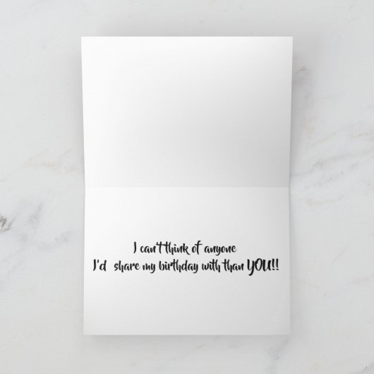 OP ONZE ***WEDERZIJDSE TWEEDE DAG*** SIP SIP HOORA KAART (Binnen)