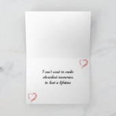 *OP ONZE WOORDDAG** naar BRIDE OF GROOM-kaart Kaart (Binnen)