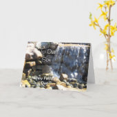 Op onze zoon kaart (Gele Bloem)