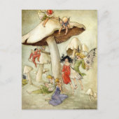 "Op paddenstoel Hill" Briefkaart (Voorkant)