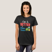 Op Papa's Tractor Groene Boerderij T-shirt (Voorkant volledig)